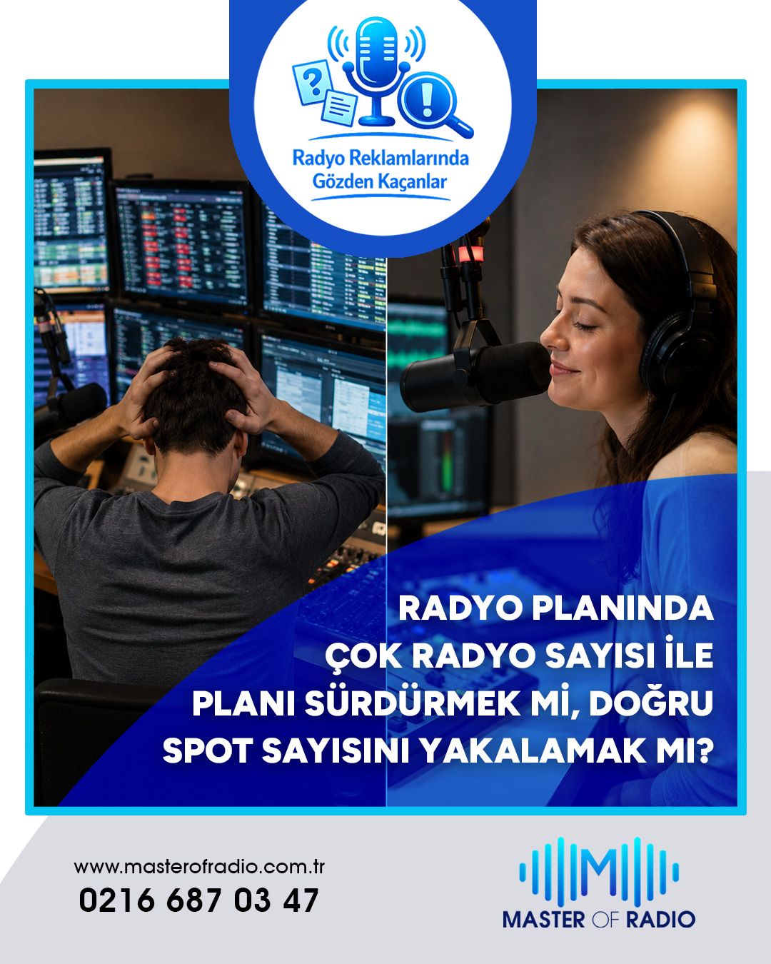 Radyo Reklamlarında Gözden Kaçanlar: Çok Sayıda Radyoda Yer Almak mı, Doğru Spot Sayısını Yakalamak mı?